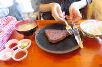 三匹の猫_那須観光で食べる