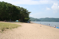 猪苗代湖(館浜湖水浴場)2