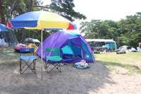 猪苗代湖(館浜湖水浴場)3